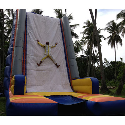 Custom Logo Accepted Inflatable Sticky Wall and Climbing Wall for Outdoor Adult Games