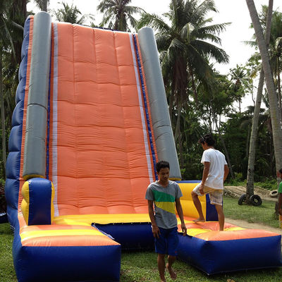 Custom Logo Accepted Inflatable Sticky Wall and Climbing Wall for Outdoor Adult Games