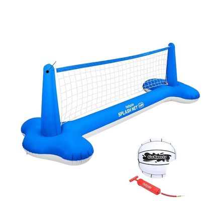 Water and Land Activities Inflatable Beach Volleyball Net with Customized Design