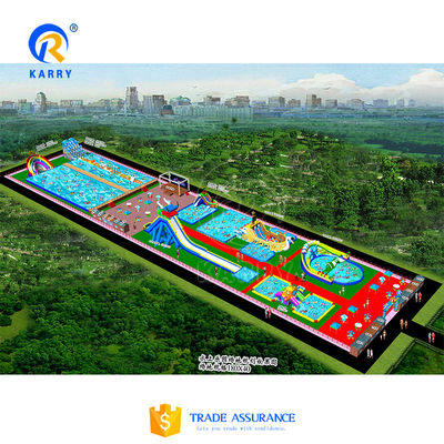 5-10 Kids Allowed Inflatable Water Park at Resort Hotel for Fun and Excitement