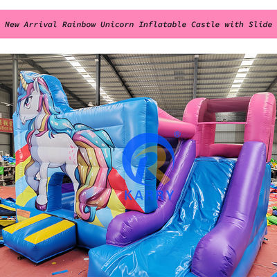 Commercial Party Rental Inflatable Bouncy Castle Combo with Repair Kits Included