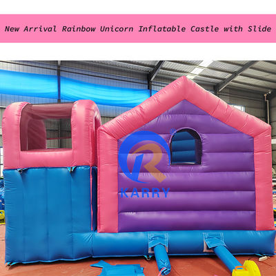 Commercial Party Rental Inflatable Bouncy Castle Combo with Repair Kits Included