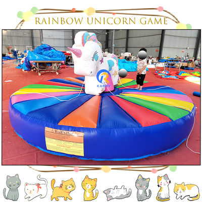 Inflatable Trampoline Bouncer with Accessories Blower Repair Kits Package Bag