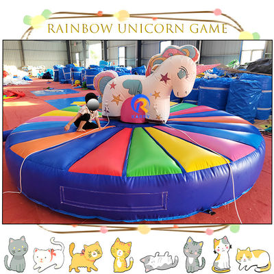 Inflatable Trampoline Bouncer with Accessories Blower Repair Kits Package Bag