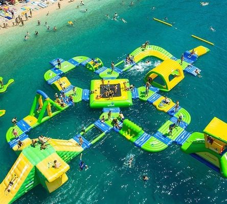 Max Capacity of 100-500kg and Digital Printing Commercial Inflatable Water Floating Park