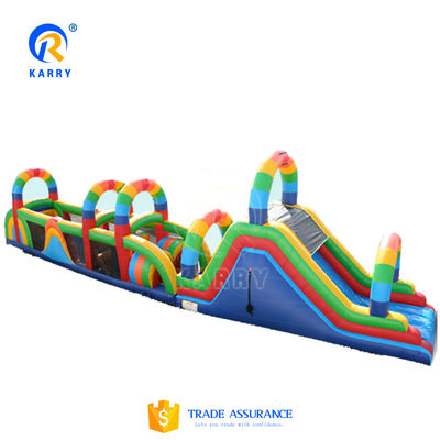SLIDE City of Joy Inflatable Obstacle Course for Bounce Bounce Inflatables Team Events