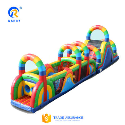 SLIDE City of Joy Inflatable Obstacle Course for Bounce Bounce Inflatables Team Events