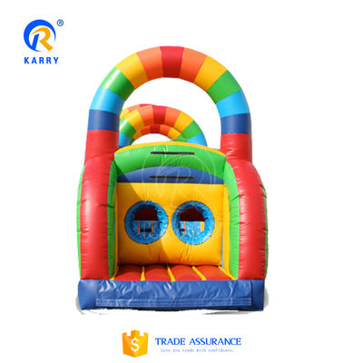 SLIDE City of Joy Inflatable Obstacle Course for Bounce Bounce Inflatables Team Events