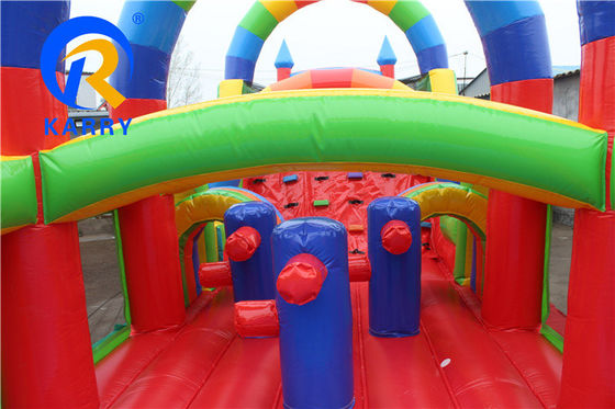 SLIDE City of Joy Inflatable Obstacle Course for Bounce Bounce Inflatables Team Events