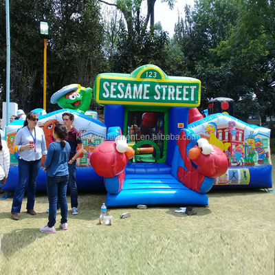 Blower Included Commercial Inflatable Bounce House for Indoor Kid Inflatable Games