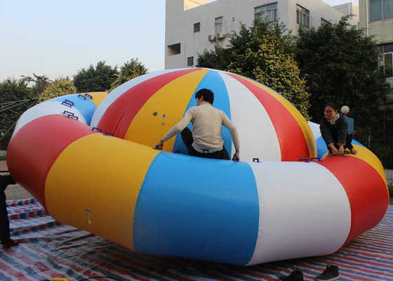 Customer Size Inflatable Spinning Boat Water Games with Max Capacity of 100-500kg