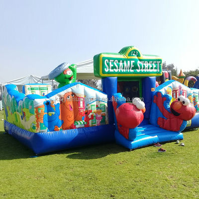 Blower Included Commercial Inflatable Bounce House for Indoor Kid Inflatable Games
