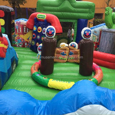 Blower Included Commercial Inflatable Bounce House for Indoor Kid Inflatable Games