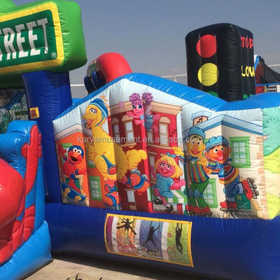 Blower Included Commercial Inflatable Bounce House for Indoor Kid Inflatable Games