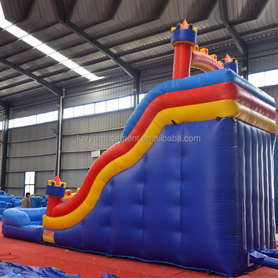 CE/EN71/EN14960 Certified 29f Inflatable Pool Slide Perfect for Indoor and Outdoor Fun