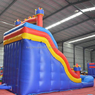 CE/EN71/EN14960 Certified 29f Inflatable Pool Slide Perfect for Indoor and Outdoor Fun
