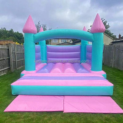 14 Years up Christmas 13x13ft Kids Inflatable Bounce House White Inflatable Bubble House