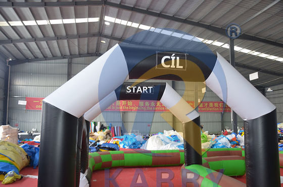 Amusement Digital Printing PVC Inflatable Bumper Car Track for Indoor or Outdoor Fun