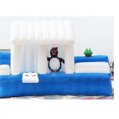 Oversized Pool Polar Bear Inflatable Water World with Customized Size Water Slides
