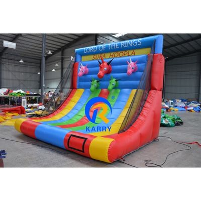 Exciting Super Hoopla Kid Toys Water Park Inflatable Ring Toss Game for Sports Games