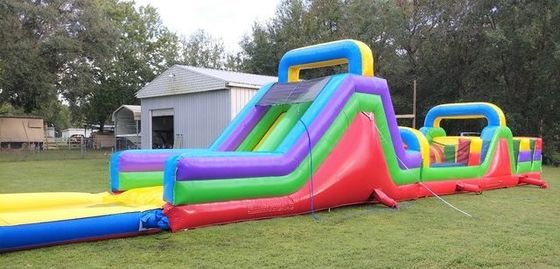 Customized Inflatable Comb Obstacle Course for Large Group Team Building Activities