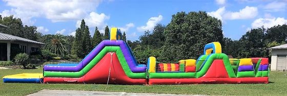 Customized Inflatable Comb Obstacle Course for Large Group Team Building Activities