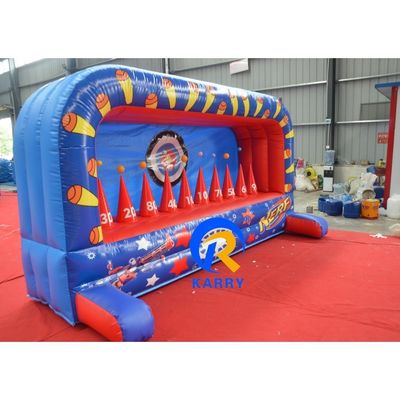 Unisex Sports Games Carnival Shooting Game Inflatable Basketball Game for Outdoor Party