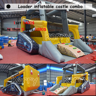 Kids Inflatable Bouncer Castle Combo Indoor and Outdoor Entertainment for Large Size