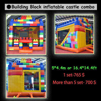 Kids Inflatable Bouncer Castle Combo Indoor and Outdoor Entertainment for Large Size