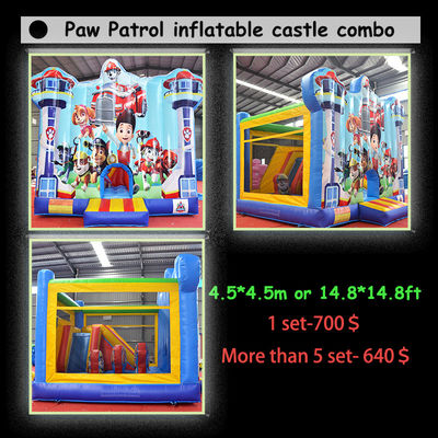 Kids Inflatable Bouncer Castle Combo Indoor and Outdoor Entertainment for Large Size