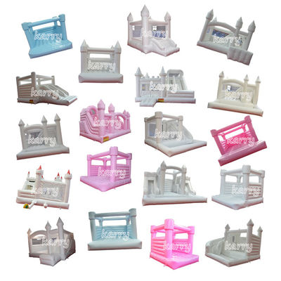 Customize Accepted Inflatable Bouncy Castle Combo Slide for Wedding Party Moonwalk