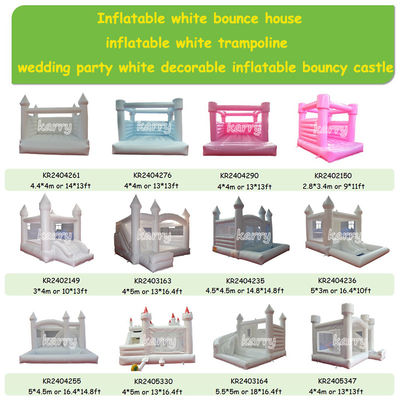 Customize Accepted Inflatable Bouncy Castle Combo Slide for Wedding Party Moonwalk