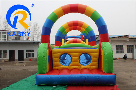 KR-OBS-904-2 Inflatable Obstacle Bouncer Slide Combo for Amusement Park Game