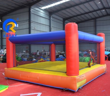 Adults and Children Inflatable Interactive Game Boxing Ring Bounce Bed Trampoline