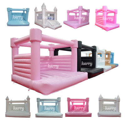 Customize Accepted Inflatable Bouncy Castle Combo Slide for Wedding Party Moonwalk