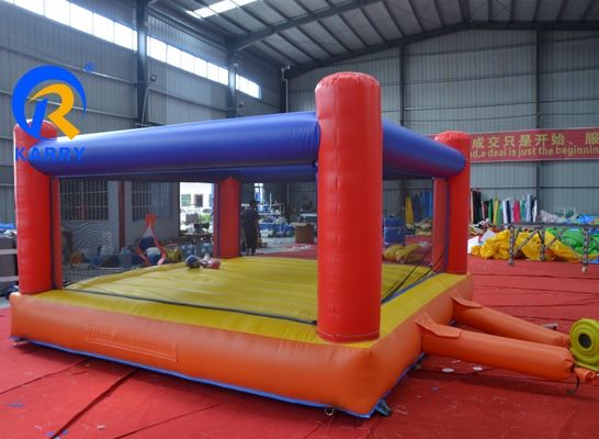 Adults and Children Inflatable Interactive Game Boxing Ring Bounce Bed Trampoline