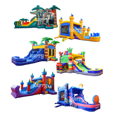 Commercial Inflatable Castle Combo Collection with Blower Repair Kits and Custom Logo