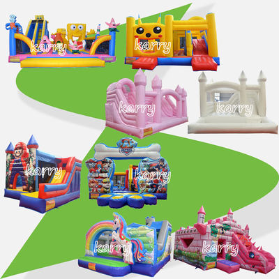 Kids Party Inflatable Bouncer Castle Slide Combo Chateau Gonflable Customized Color