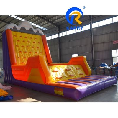 14 Years up Customized Color Inflatable Rock Climbing Wall for Sport Game Customized