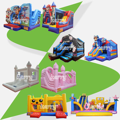 Kids Party Inflatable Bouncer Castle Slide Combo Chateau Gonflable Customized Color