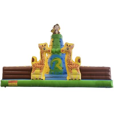 Amusement Park Games Inflatable Climber Bouncy Game with Blower and Customized Color