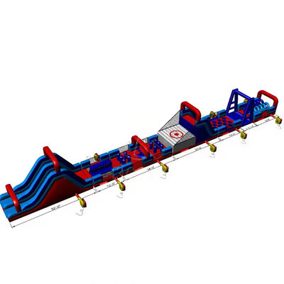 Inflatable Modular Extreme Obstacle Course Ideal for Commercial and Can Hold 100-500kg