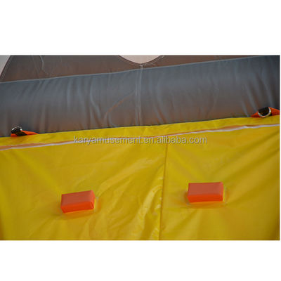 Team Building Games Inflatable Rock Climbing Wall Mountain with Durable PVC Material