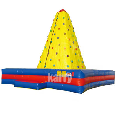 0.55mm PVC Tarpaulin Artificial Climbing Wall Great for Sports Activities With Blower