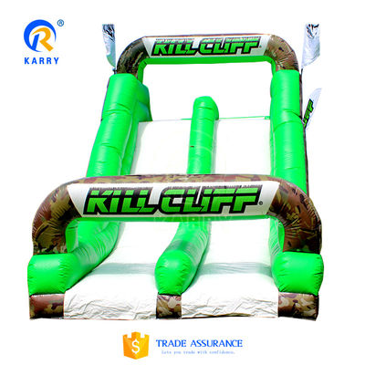 Printed Inflatable Obstacle Course for Rental Ultimate Survivor Challenge