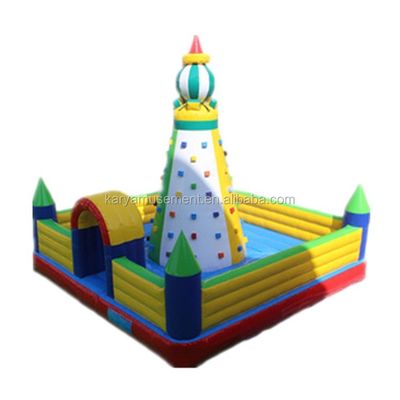 0.55mm PVC Tarpaulin Artificial Climbing Wall Great for Sports Activities With Blower