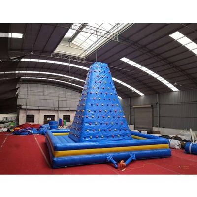 0.55mm PVC Tarpaulin Artificial Climbing Wall Great for Sports Activities With Blower