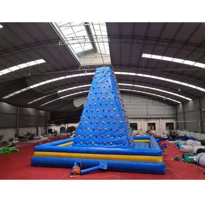 0.55mm PVC Tarpaulin Artificial Climbing Wall Great for Sports Activities With Blower