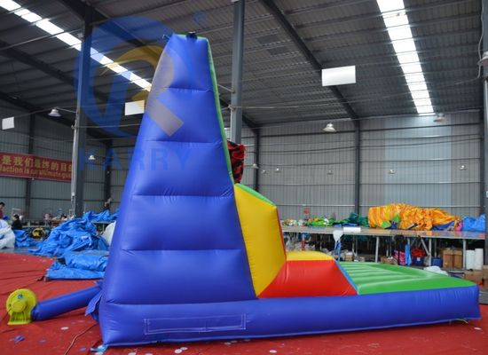5-10 Passengers Allowed Inflatable PVC Climbing Wall for Outdoor Interactive Games