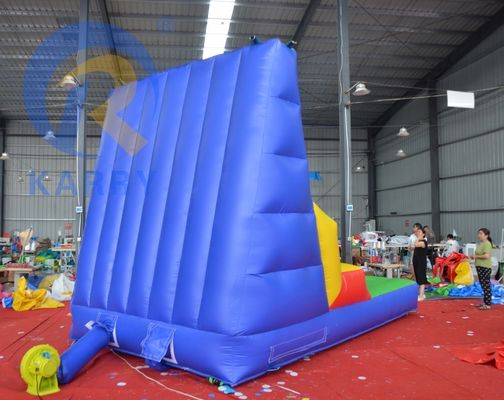 5-10 Passengers Allowed Inflatable PVC Climbing Wall for Outdoor Interactive Games